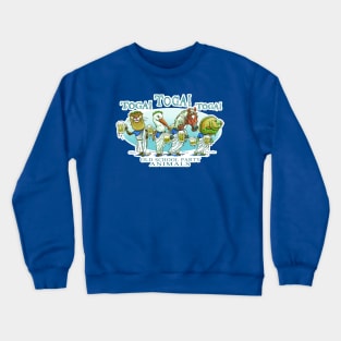 Old School Party Animals Crewneck Sweatshirt